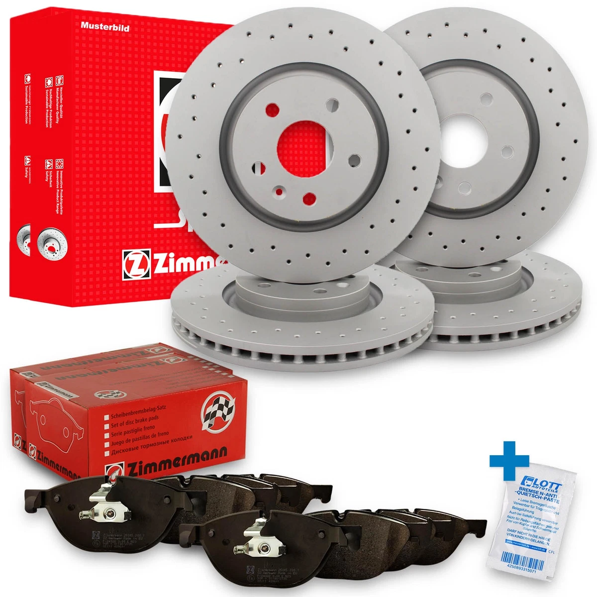 Гальмівні колодки та диски Zimmermann для Mercedes Vito W447 — безпека понад усе Гальмівні колодки та диски Zimmermann для Mercedes Vito W447 — безпека понад усе